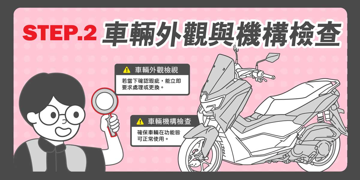 車輛外觀與機構檢查